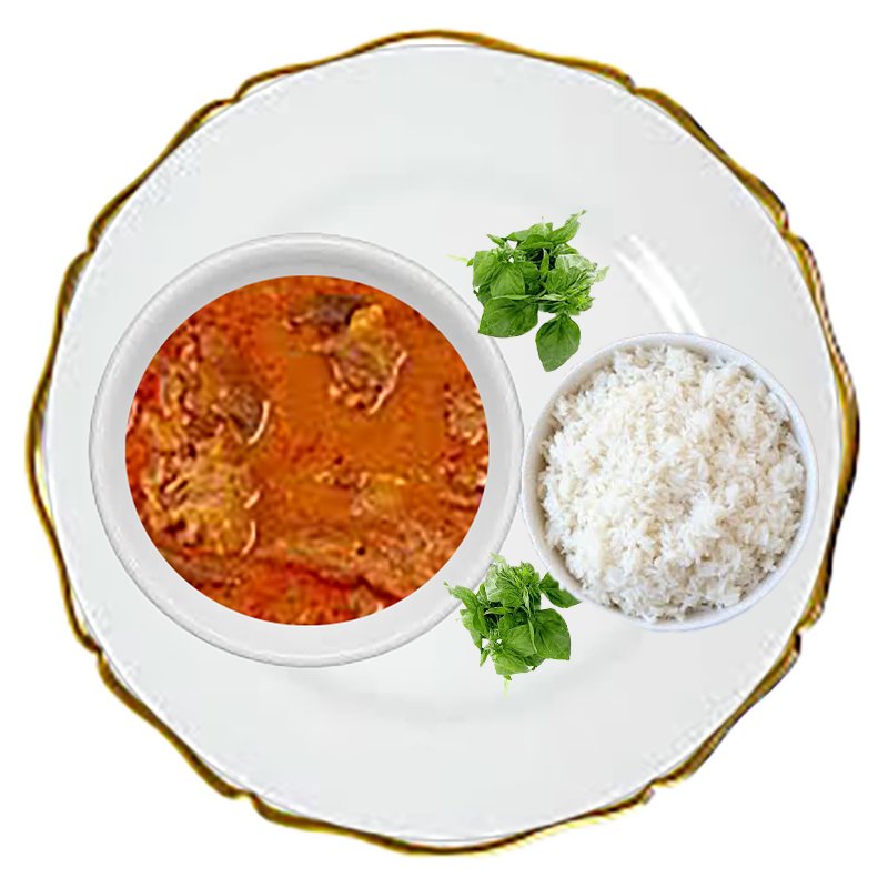 Light soup and Rice with your choice of Poultry, Fish, or Meat