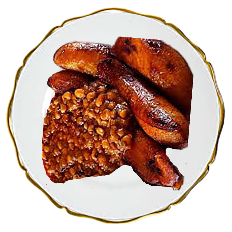 Red Red (fried plantain & beans) #2